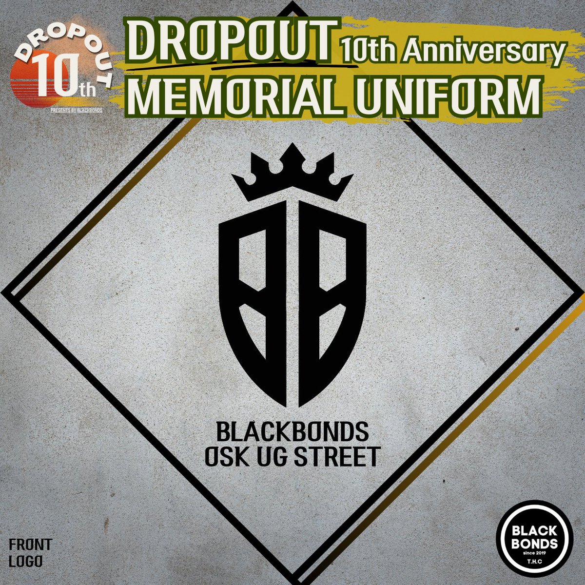dropout1on1's tweet photo. 10周年を記念したユニフォームが
受注生産のみで販売決定🔥🎌

7.31までご予約受付中🙌🏾

ぜひゲットして当日ブチガマシてください🔥

ご予約&amp;詳細はこちら↓
https://t.co/UvljyEQHhd https://t.co/05ww6I7Tmp