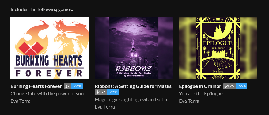 my games are on sale for 65% percent off! get them while you can!
itch.io/s/128944/july-…