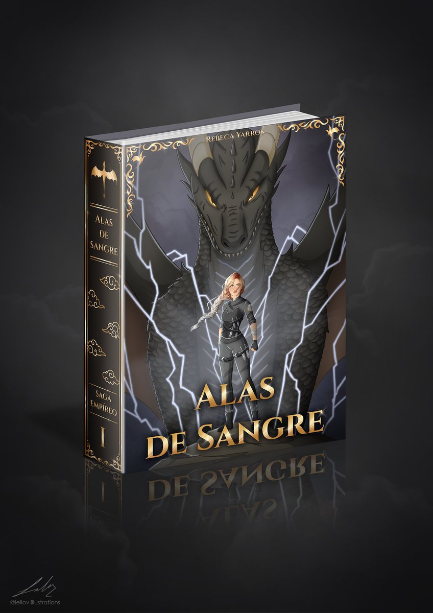 leila_illus's tweet photo. "A dragon without its rider is a tragedy, a rider without their dragon is dead"
Dust Jacket Alas de Sangre ✨️ https://t.co/CGlXIaJ5H6