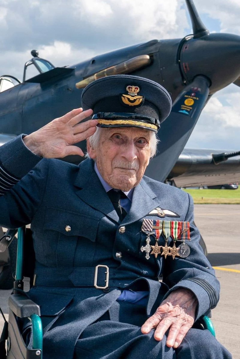 The last of “The Few” turns 105.

Happy 105th Birthday to Group Captain John “Paddy” Hemingway DFC AE.

Having served during the Second World War in the Battle of Dunkirk, and the Battle of Britain, Paddy is the last verified surviving pilot of the Battle of Britain.