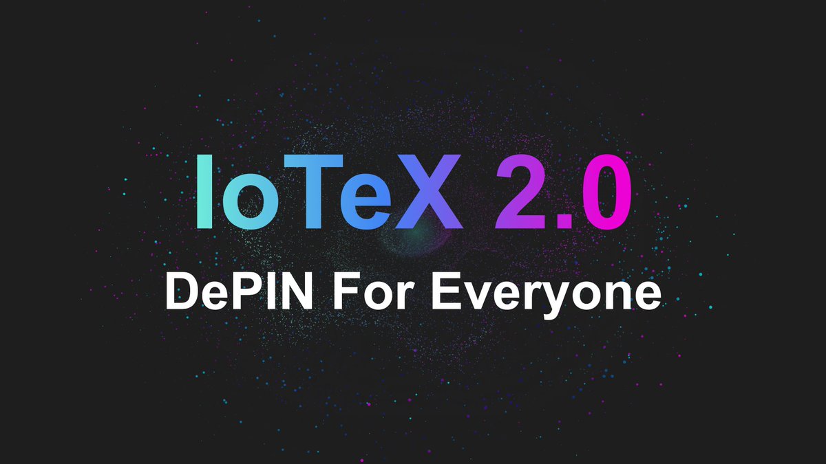 IoTeX tweet media