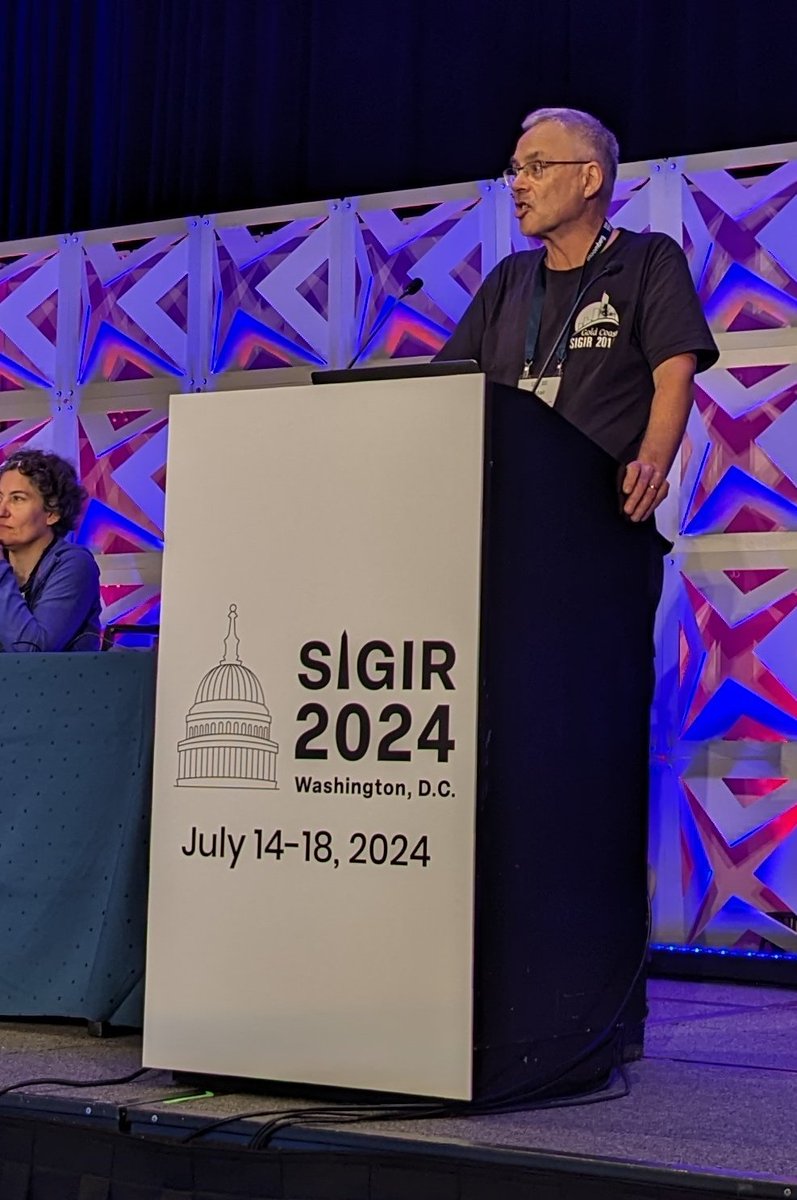 Johanne (@jtrippas) on Twitter photo Congratulations to the SIGIR Academy inductees of 2024! 🎉🎉
Including our own <a href="/RMITComputing/">RMIT School of Computing Technologies</a>
<a href="/IR_oldie/">Mark Sanderson</a>
#sigir2024 <a href="/RMIT/">RMIT University</a> Congratulations to the SIGIR Academy inductees of 2024! 🎉🎉
Including our own <a href="/RMITComputing/">RMIT School of Computing Technologies</a>
<a href="/IR_oldie/">Mark Sanderson</a>
#sigir2024 <a href="/RMIT/">RMIT University</a>