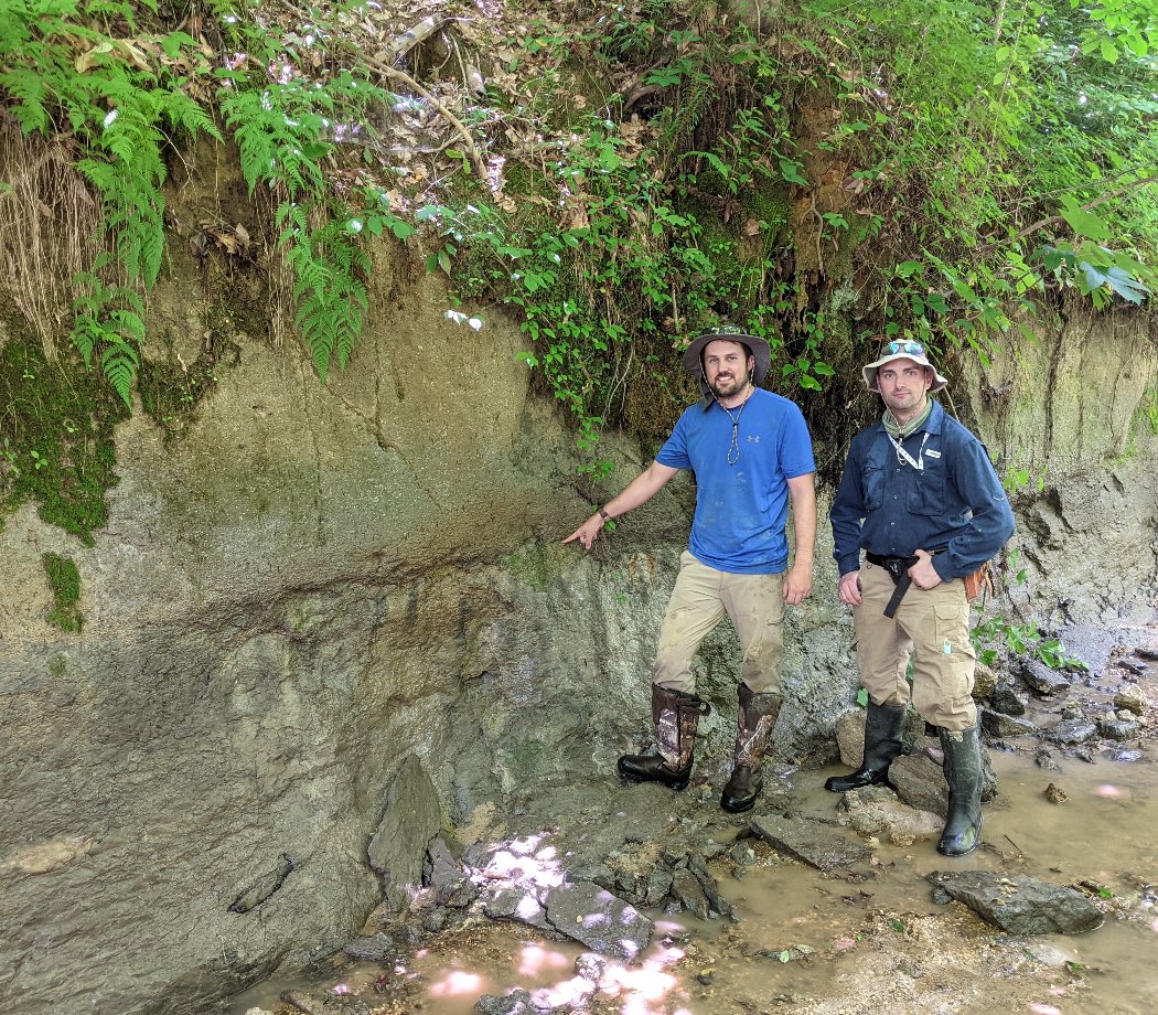 SHSUgeo's tweet photo. 🌟 Our students have opportunities to work on faculty research projects which results in publications.  ⚒️ Stephen Caspar worked with Dr. Moss, while 🌎 Hailey Richardson worked with Drs. Nelson, Strait, Guida and Ava Fujimoto-Strait. https://t.co/I1w41n7njM