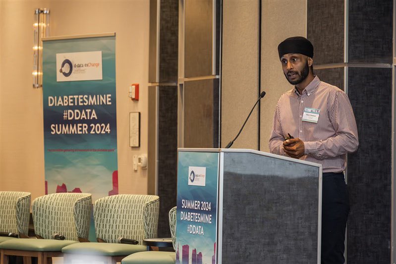 DiabetesMine Innovation Project (@ddata_diabetes) on Twitter photo At #DData2024 in Orlando, @ArjunPanesar of <a href="/DDMHealth/">DDM Health</a> described his ongoing work with the UK National Health Services (NHS) to implement #AI in hospitals and PCP offices to improve #diabetes management. Thanks for all you do!
#T1D
#T2D
#WeAreNotWaiting
#medtech
#innovation At #DData2024 in Orlando, @ArjunPanesar of <a href="/DDMHealth/">DDM Health</a> described his ongoing work with the UK National Health Services (NHS) to implement #AI in hospitals and PCP offices to improve #diabetes management. Thanks for all you do!
#T1D
#T2D
#WeAreNotWaiting
#medtech
#innovation