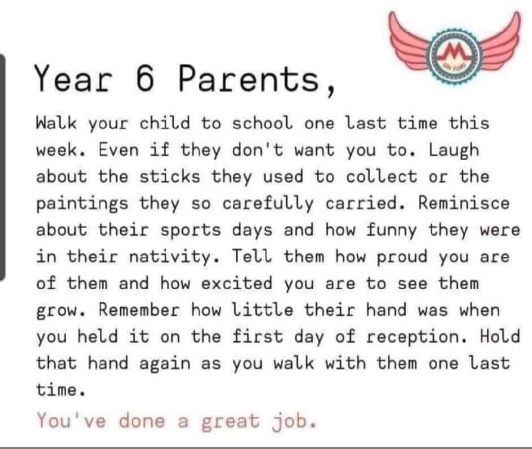 Well, what a party Year 6 🥳 I most certainly had a blast. I hope you did too! You were incredible. To all our year 6 patents and carers, they did you proud 😊 Enjoy your final two days <a href="/paganelschool/">Paganel Primary</a> children.
