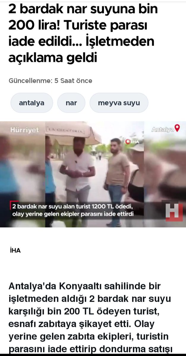 Turist neden gelmiyor diye ağlama sonra...