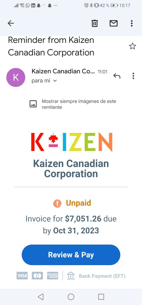 nisti2's tweet photo. Cuidado con las estafas! La empresa Kaizen Inmigration esta cobrando 7mil dólares por conseguir una oferta de trabajo en Canadá esto viene ocurriendo desde el 2019  engañando a dominicanos y cubanos! https://t.co/ADdSVImgIO