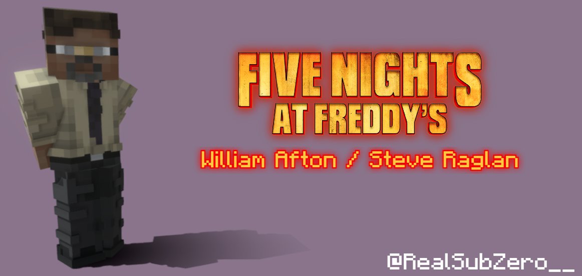 RealSubZero__'s tweet photo. William Afton / Steve Raglan [FNaF Movie]
#FNAF #movie #Williamafton #Blockbench #pixelart https://t.co/yOWk9YQwNC