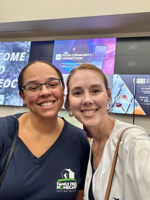 famfirsthc's tweet photo. Our Manatee office had an insightful morning last week at the EOC for Manatee County! The county hosted an event to educate businesses, organizations, and residents about hurricane preparedness. We learned valuable tips on how to help families get ready for hurricane season. https://t.co/baoFeA2cHu
