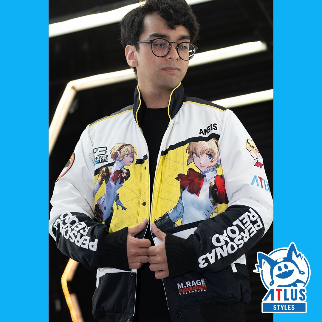 Don’t Cry. An Official Persona 3 Reload collection has arrived!

We are excited to announce our latest collaboration with M.RAGE! Grab the 2-part collection online July 19th, or in-person at EVO!

Orders available in the US and Canada at atlus.link/P3R-MRAGE this Friday.
