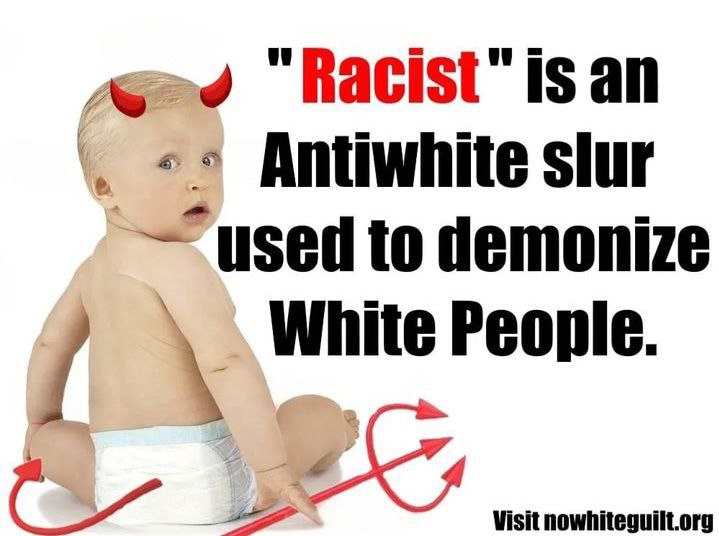 Whenever Argentina 🇦🇷 becomes the topic of discussion, antiwhites of all races worldwide jump to the opportunity to White guilt them w/ the slur "racist." 

This only means "you're not antiwhite enough = you're evil for existing as a White person w/ self-love and self-interest."