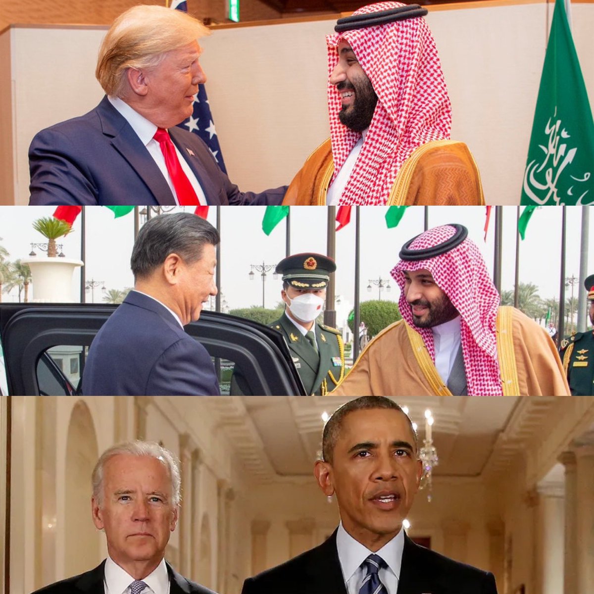 TheSaudi_post's tweet image. الرئيس الأمريكي السابق &quot;دونالد ترامب&quot; لوكالة &quot;بلومبيرغ&quot;: 

السعوديون ليسوا معنا بعد الآن، إنهم مع #الصين، لكنهم لا يريدون ذلك، يريدون أن يكونوا معنا، إدارات أوباما وبايدن دفعتهم نحو الصين