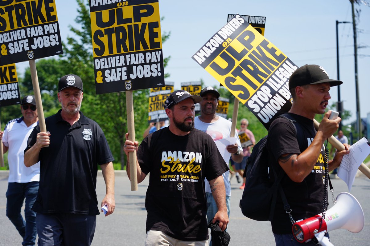 Amazon Teamsters tweet media