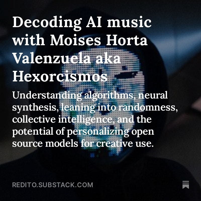 Full EP:
spotify - open.spotify.com/episode/779nuH…
substack - redito.substack.com/p/decoding-ai-…