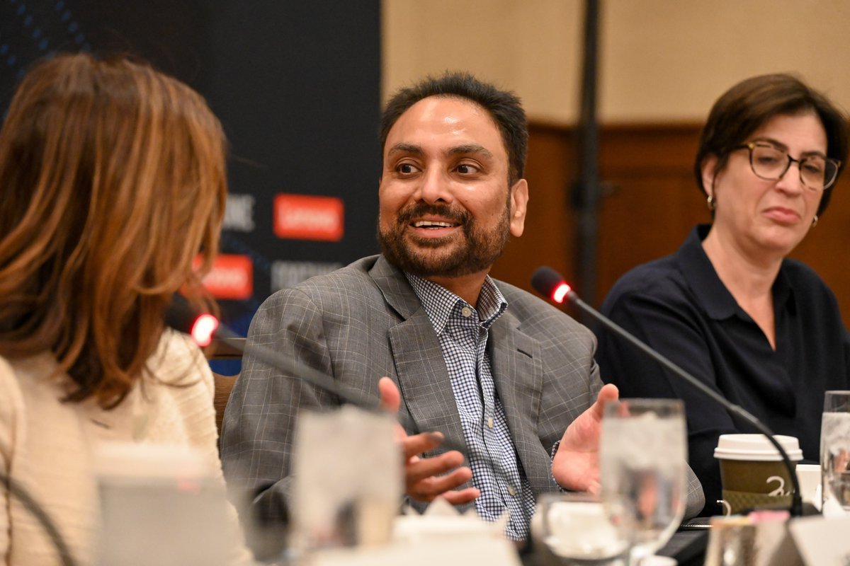 brainstormtech's tweet image. &quot;When I look at AI, the impression I have is that this is one single opportunity we have as mankind to achieve perfection.”

@Lenovo Global Offering Executive, Digital Workplace Solutions, told #BrainstormTech he’s optimistic about AI in the workplace. bit.ly/3W6pOfP