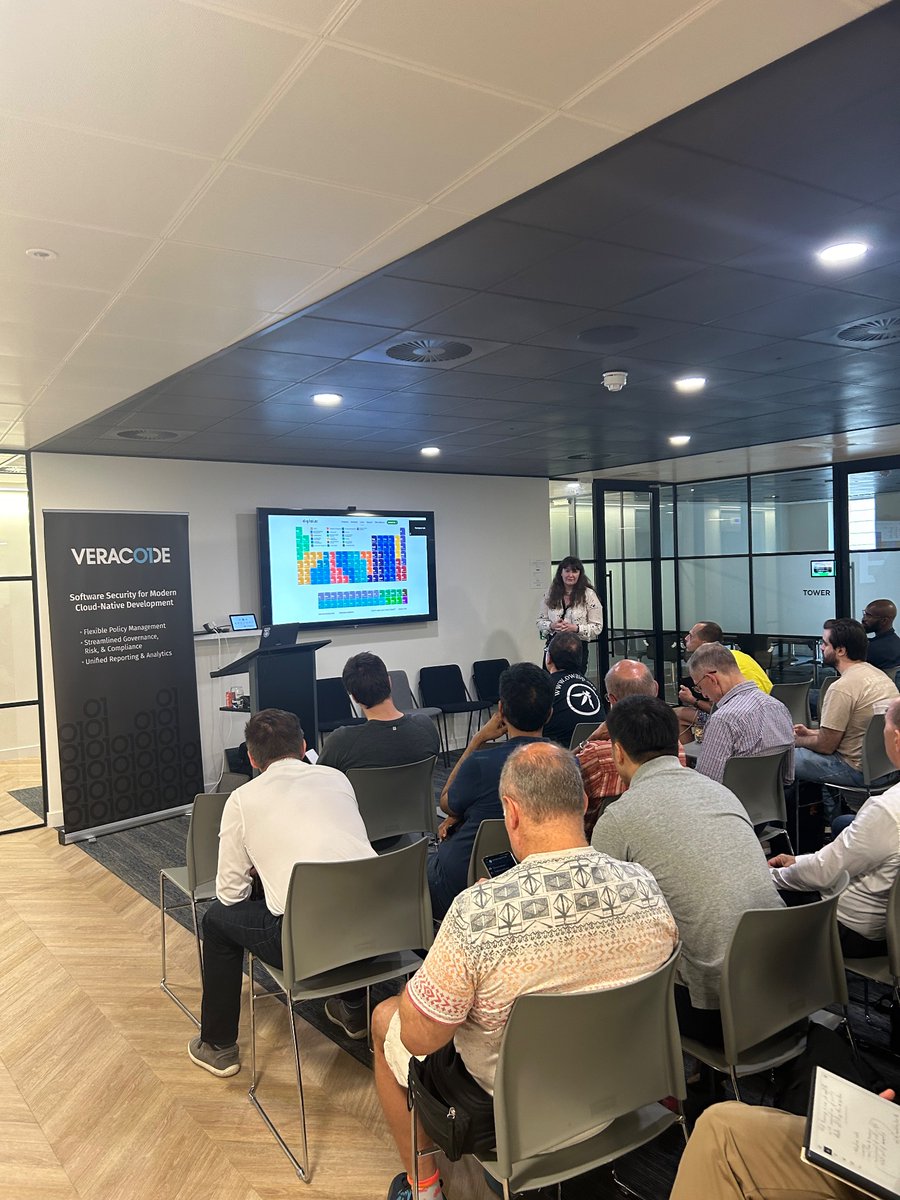 Tonight we’re hearing from BT’s Sam Watkins on what it means to operate true secure by design practices at scale over at <a href="/Veracode/">Veracode</a> EMEA