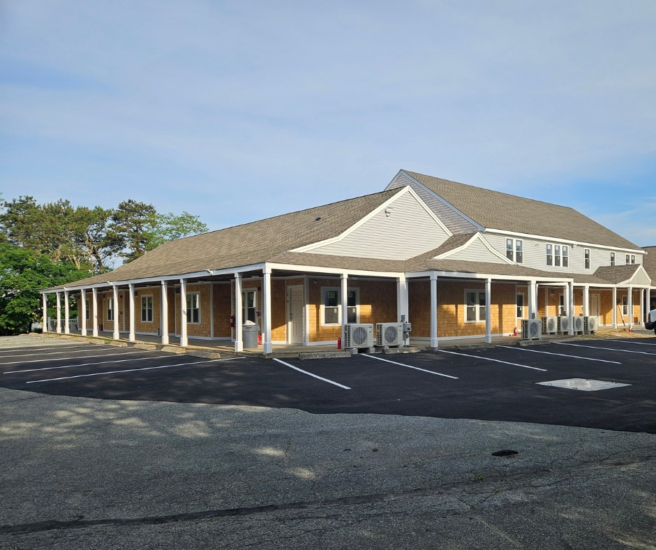 ERTArchitects's tweet image. #ProgressReport – A vacant office building being repurposed into a 24-unit apartment building.

#ERTADesigned #CommercialArchitect #CapeCodArchitect