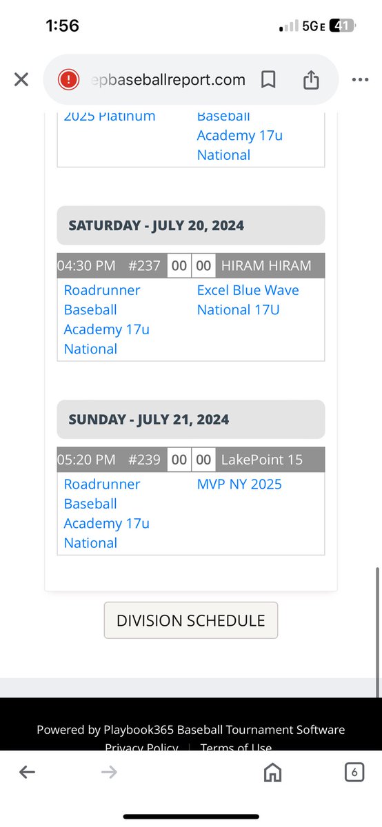LandonComer5's tweet photo. I went 1/3 in the first game of the PBR 17u National Championship with a single up the middle. The rest of my schedule for the tournament is below. @GARoadrunners @PrepBaseballGA @PBR_Uncommitted @PBRTournaments @FlatgroundBats https://t.co/3L4rcUkbDi