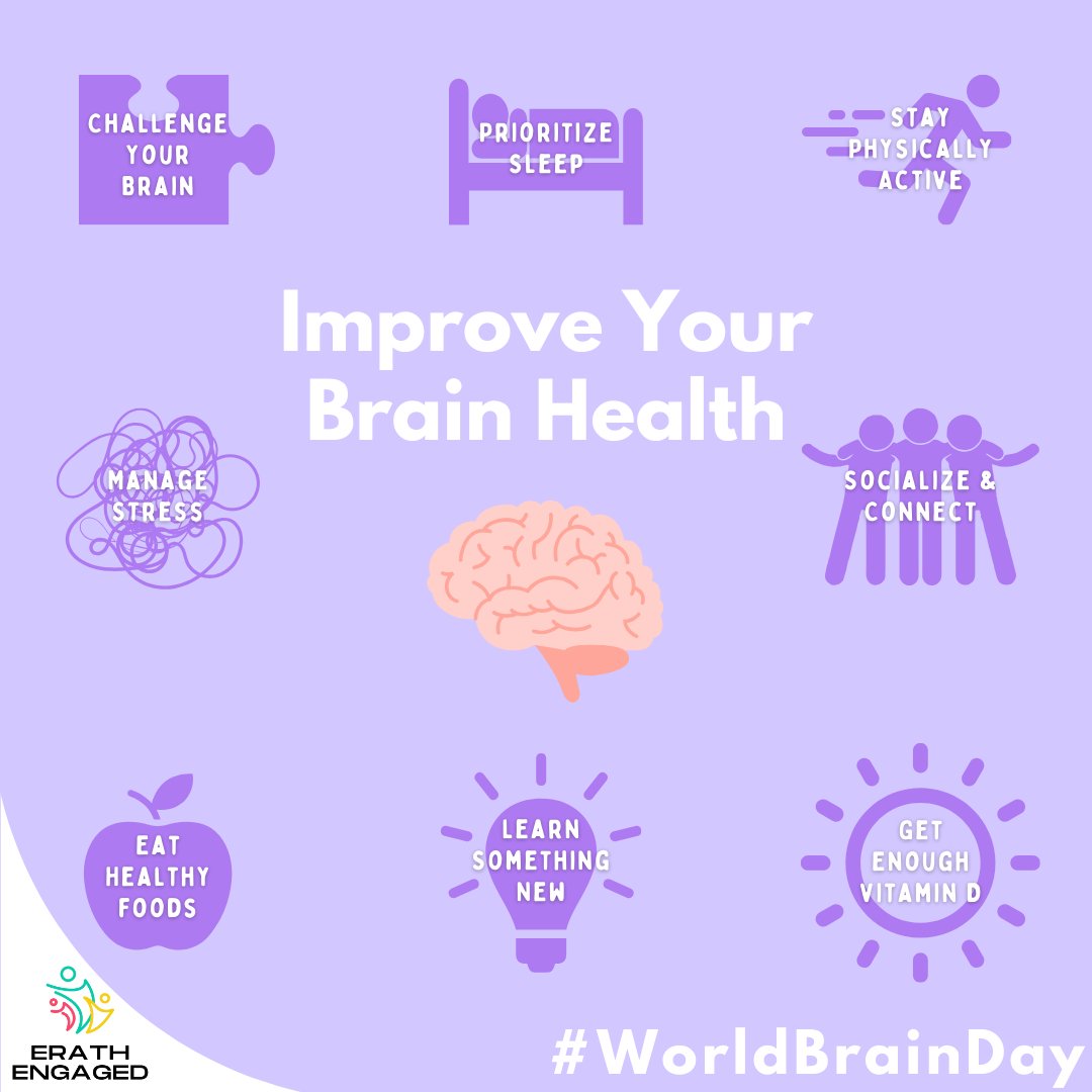 ErathEngaged's tweet photo. It's #WorldBrainDay! DID YOU KNOW? Neurological disorders affect millions of people worldwide, impacting memory, movement, and overall well-being.

#ErathEngaged https://t.co/VPBbCA6Tjq