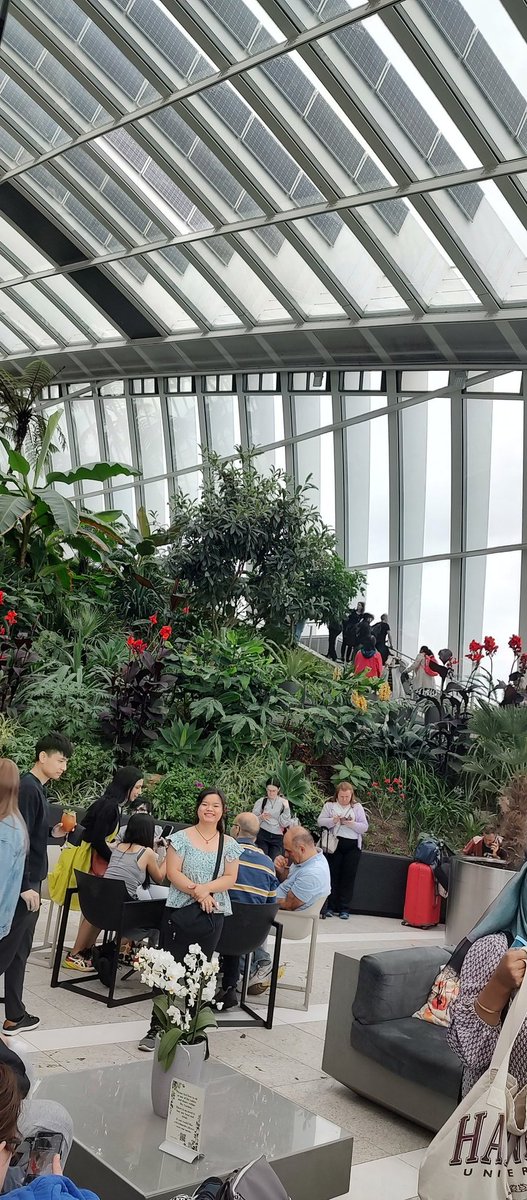 ConnectedOtsego's tweet photo. I visited the Sky Garden in London. It's about 40 stories high on top of a building & it's maintained by adults w/special needs. It was so beautiful & a reminder of what the human spirit is capable of! #purposematters https://t.co/1D1NYohhiH