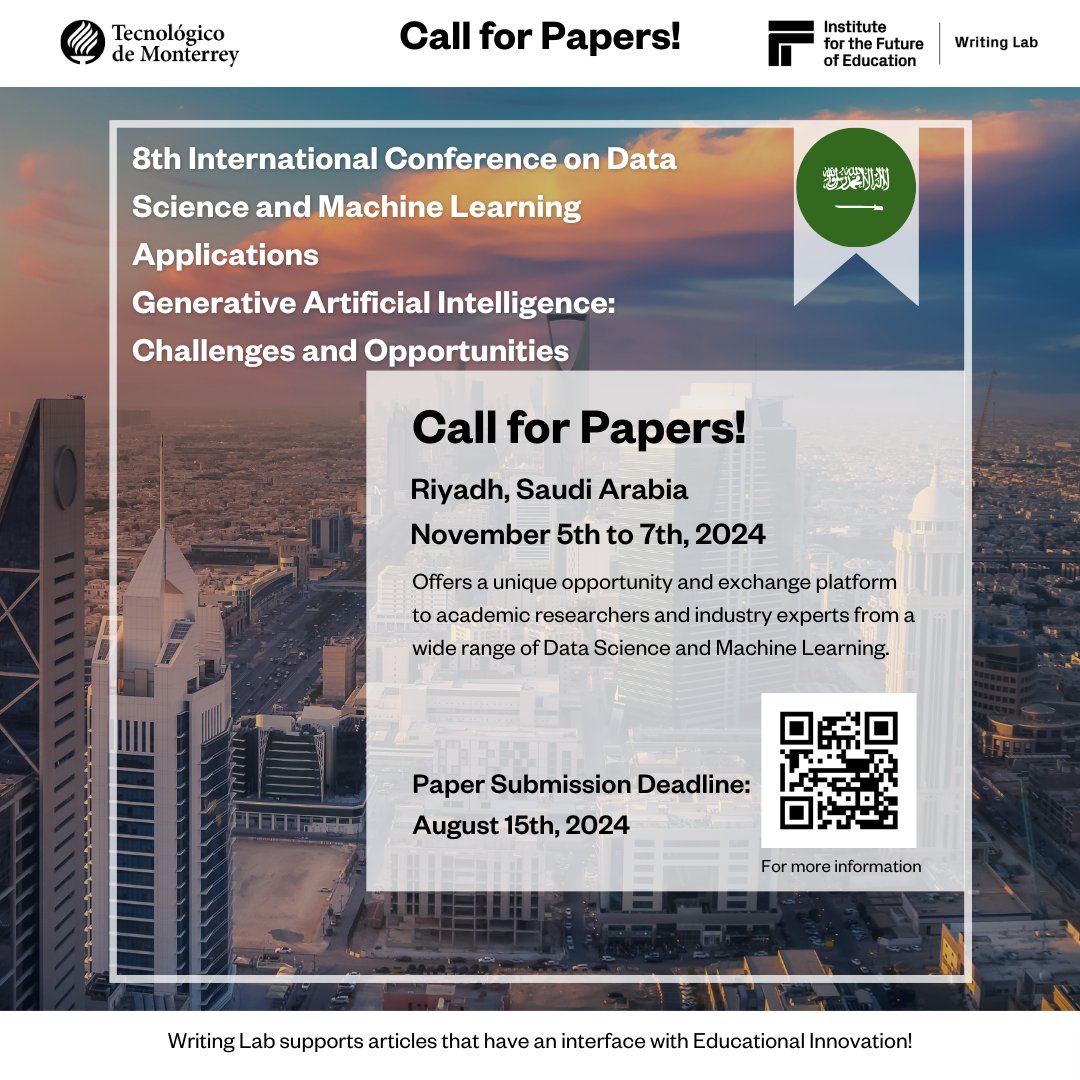 TecWriting's tweet photo. Call for papers!

For financial and technical support, contact us at https://t.co/Zs8C7rc7TO or writinglab@itesm.mx https://t.co/AfpzXccdsp