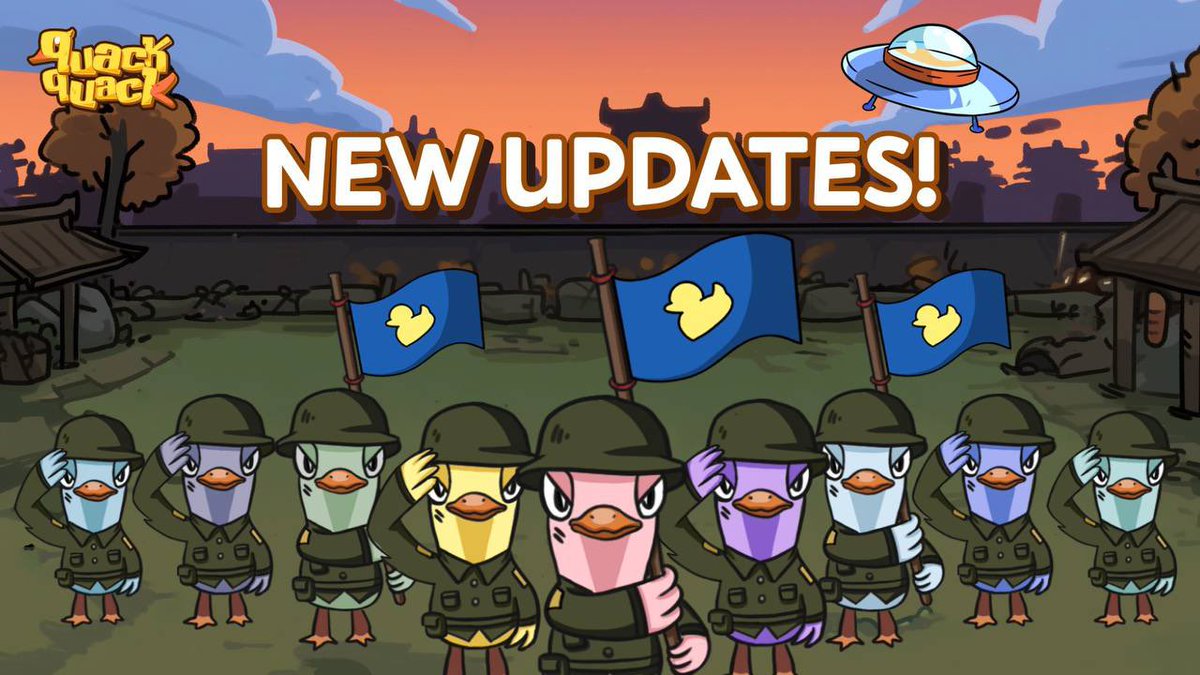 Ali.ton (@tleubayev) on Twitter photo PROJECT UPDATES!
<a href="/WeQuackQuack/">QuackQuack</a> just got even more QUACKer:
- Pre-market for Eggs and CyberQuack is live (Week 3 Badge is required).
- Guilds are launched so as a Guild Master you will have higher referral and Egg boost based on your Guild level.
- Free CFO is also live and PROJECT UPDATES!
<a href="/WeQuackQuack/">QuackQuack</a> just got even more QUACKer:
- Pre-market for Eggs and CyberQuack is live (Week 3 Badge is required).
- Guilds are launched so as a Guild Master you will have higher referral and Egg boost based on your Guild level.
- Free CFO is also live and