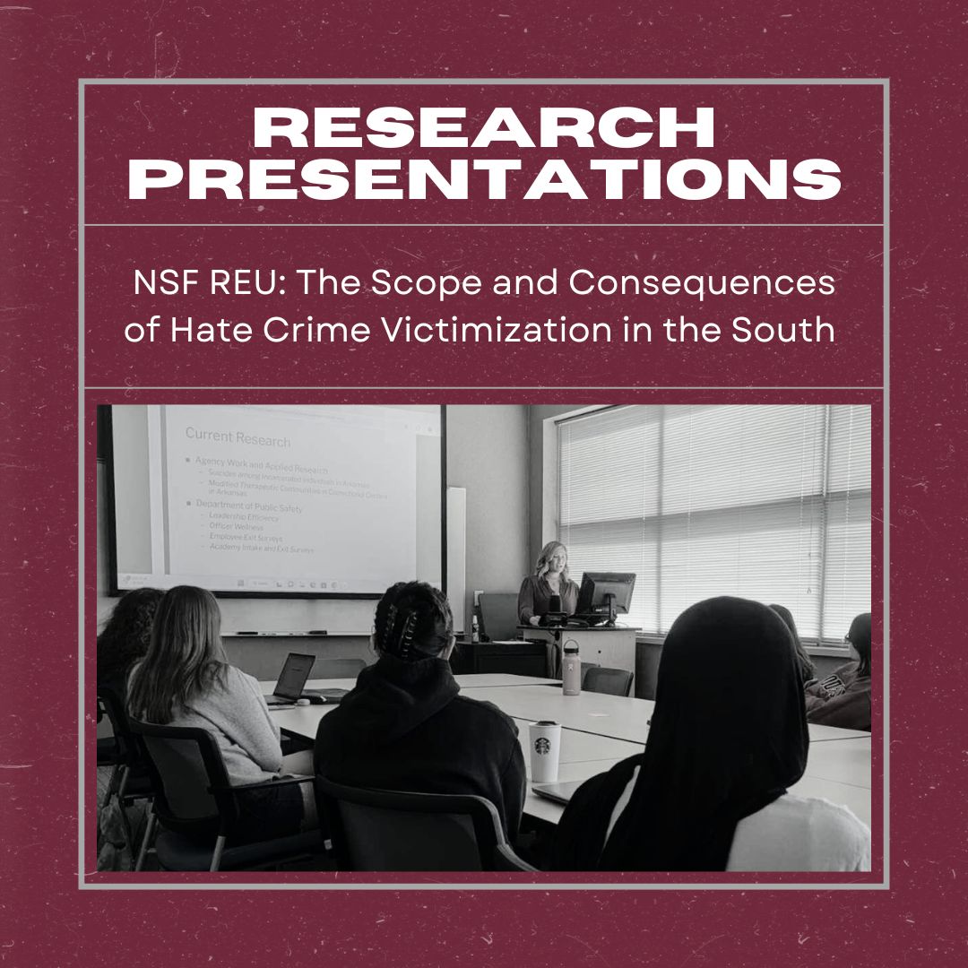 UALR School of Criminal Justice & Criminology tweet media