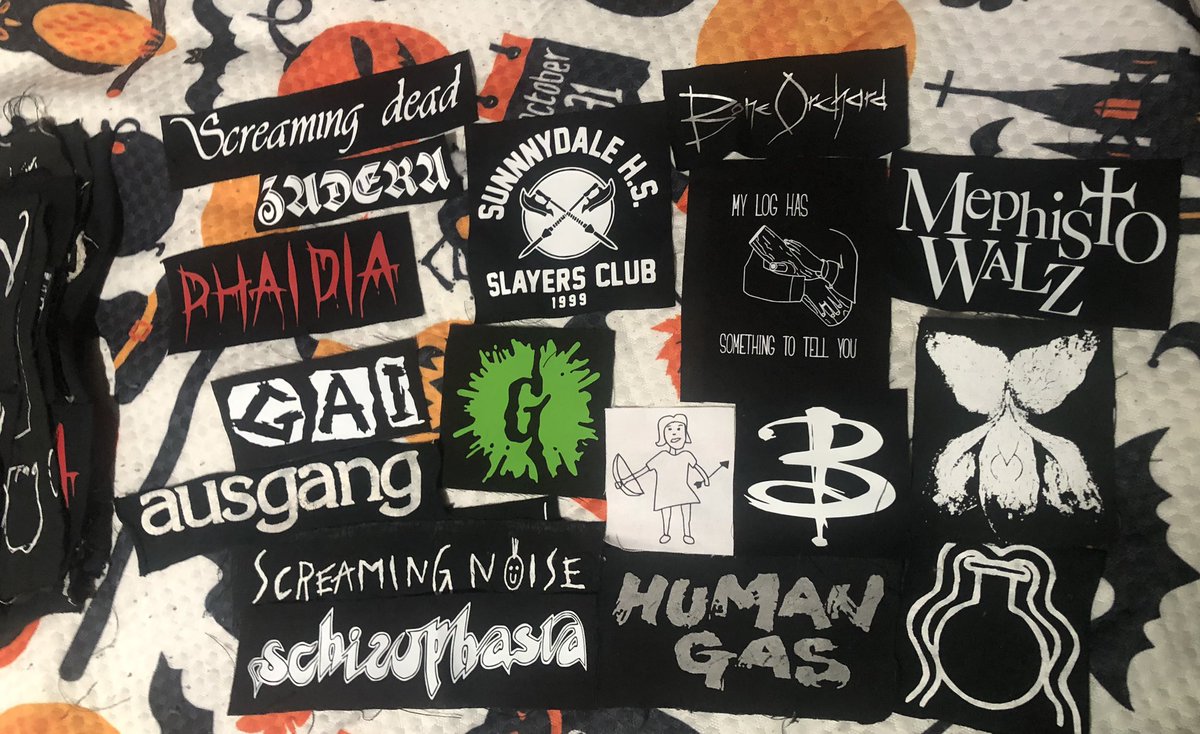 I make patches. Here’s a small selection of the ones I’ve made.