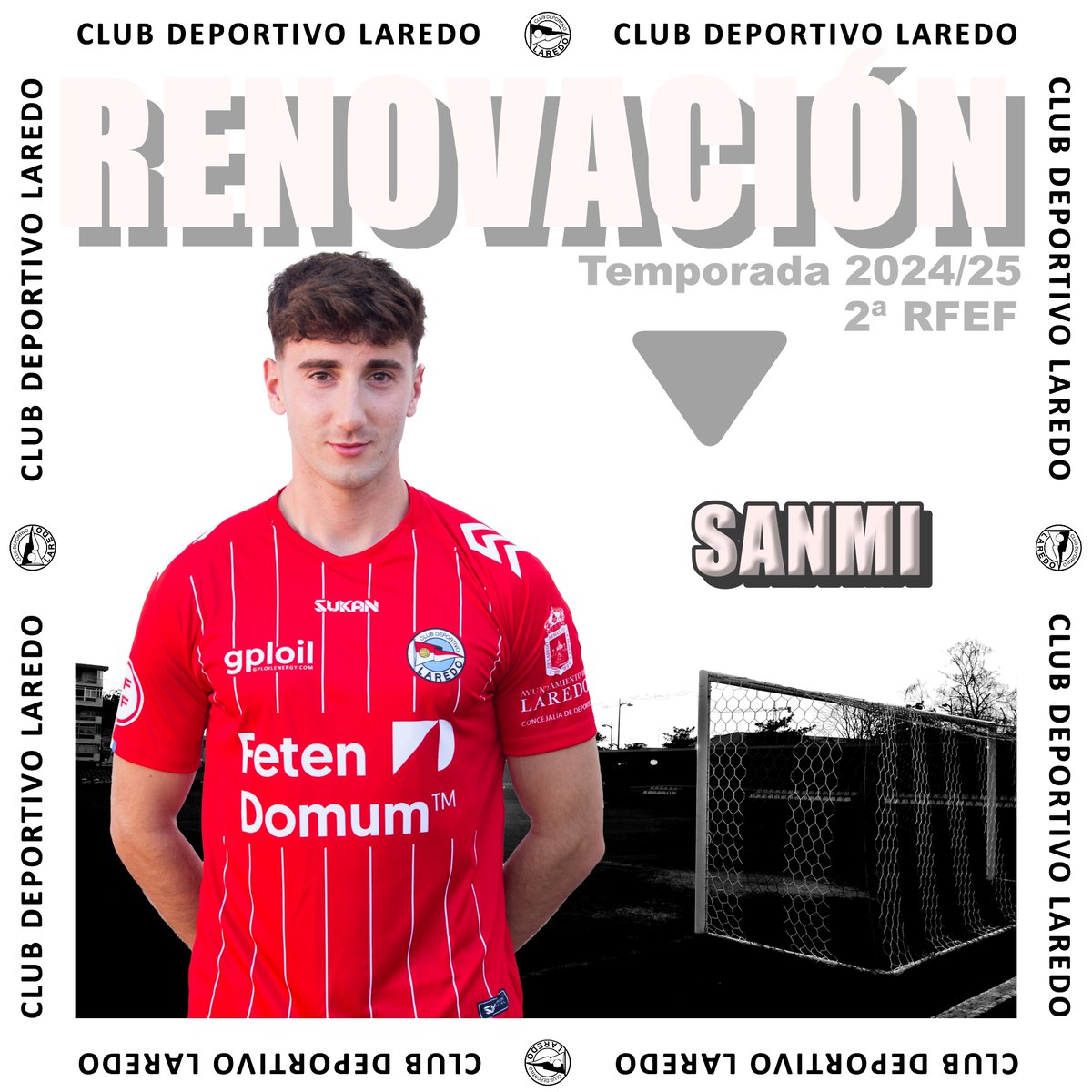 🚨 RENOVACIÓN |
𝐒𝐚𝐧𝐦𝐢 𝐭𝐚𝐦𝐛𝐢é𝐧 𝐬𝐞 𝐬𝐮𝐦𝐚 𝐚𝐥 𝐩𝐫𝐨𝐲𝐞𝐜𝐭𝐨 𝟐𝟎𝟐𝟒/𝟐𝟓.

El medio y central, que ya jugó en 2ª RFEF con el CD Laredo, renueva por una temporada.

NOTICIA y DECLARACIONES cdlaredo.com/sanmi-tambien-…

#CDLaredo #SegundaRFEF #SegundaFederación