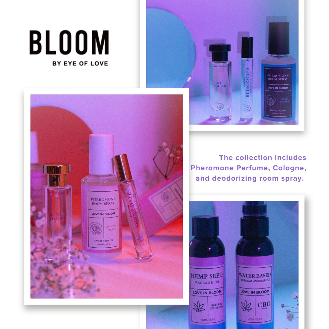 Ready to level up your scent game? Our Bloom collection is scientifically designed with pheromones to attract both men and women. These fragrances are packed with irresistible notes that’ll have everyone enchanted. Try Bloom eyeoflove.com/collections/bl…