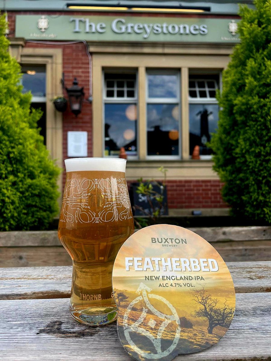 TheGreystones's tweet photo. Our third guest IPA from Buxton Brewery Company is on our cask line this week! This one seems to be quite the hit, it's almost gone already!! It's bloody delicious, that's why! C'mon, pop down for a pint you deserve one.
#gettothegreystones #local #summer #caskmarque #sheffield https://t.co/YDZOcqoJK9
