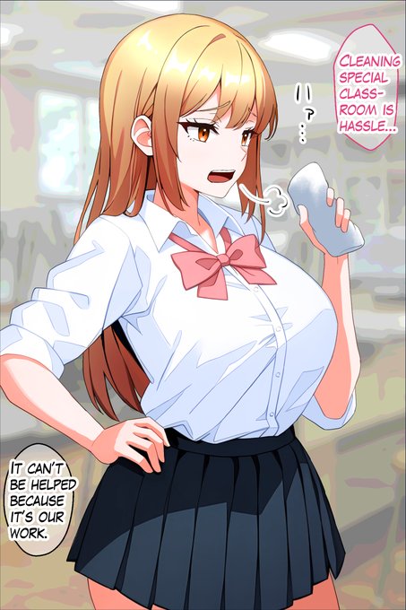 She's not used to being praised. 