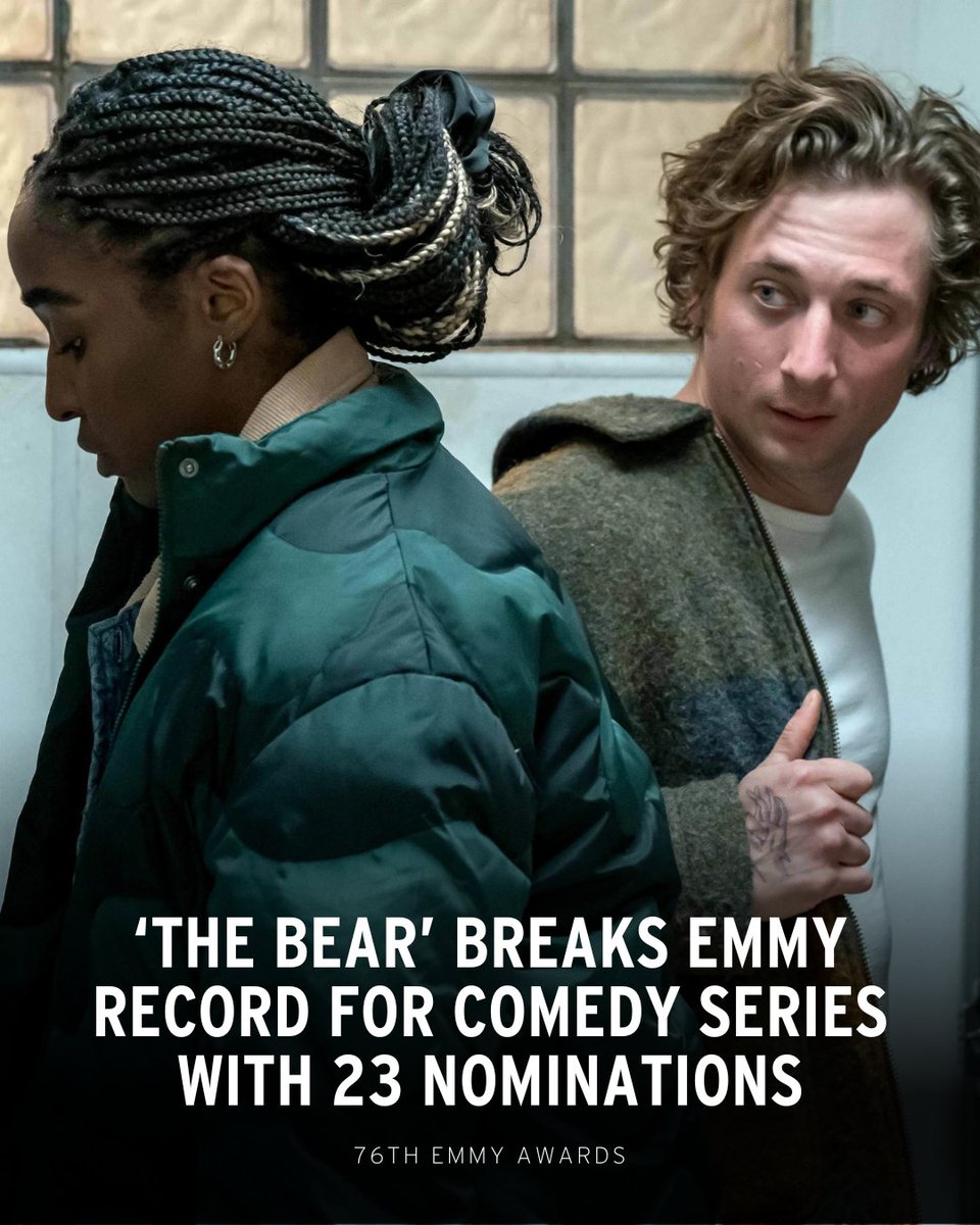 IMDb's tweet image. Yessss, chef! 🐻✨ #TheBear #Emmys