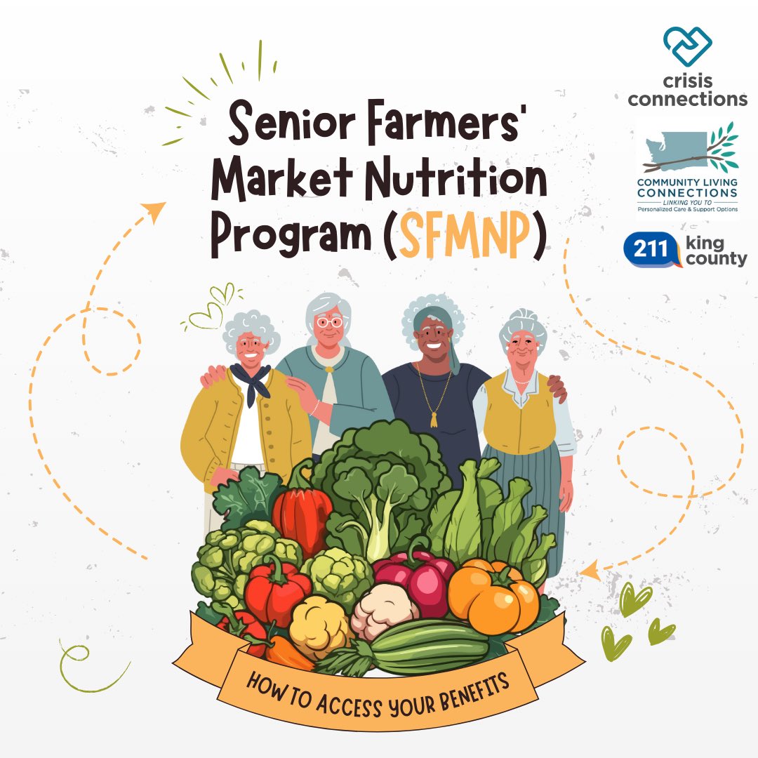 CrisisCXNs's tweet image. Did you apply and receive your card for SFMNP? Learn more about SFMNP and how you can use your benefits! 

#BasicFood #SFMNP #CommunityLivingConnections #FoodResources (1/2)