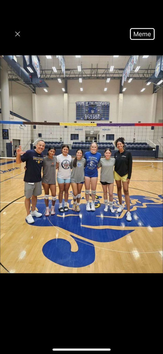 Camp with <a href="/Lion_Volleyball/">East Texas A&M Volleyball</a> had so much fun with coach Joe and coach Mo!🦁🏐