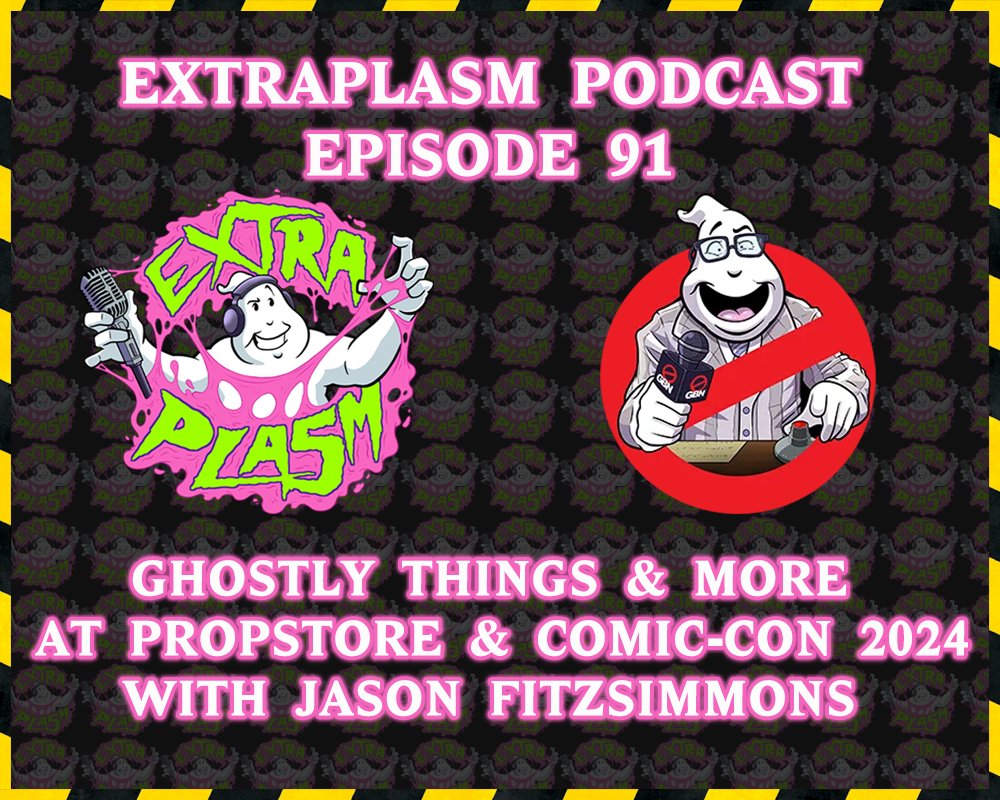 extraplasm (@extraplasm) on Twitter photo Episode 91 of <a href="/extraplasm/">extraplasm</a> is now available & features Jason Fitzsimmons of <a href="/GBNewsdotcom/">Ghostbusters News</a> as we discuss #Ghostbusters Headlines, predictions about <a href="/Comic_Con/">Comic-Con International</a> , & the amazing <a href="/Ghostbusters/">Ghostbusters</a> props coming to auction at Prop Store next month! Grab it wherever you get your podcasts! Episode 91 of <a href="/extraplasm/">extraplasm</a> is now available & features Jason Fitzsimmons of <a href="/GBNewsdotcom/">Ghostbusters News</a> as we discuss #Ghostbusters Headlines, predictions about <a href="/Comic_Con/">Comic-Con International</a> , & the amazing <a href="/Ghostbusters/">Ghostbusters</a> props coming to auction at Prop Store next month! Grab it wherever you get your podcasts!
