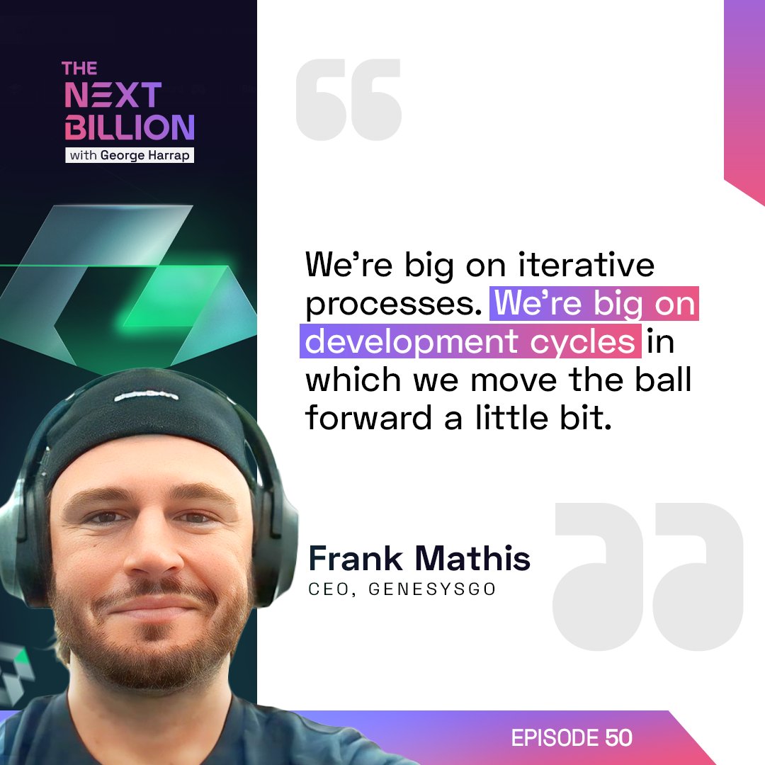 The Next Billion Podcast | NEW EPISODE Out Now! (@the_nextbillion) on Twitter photo Join <a href="/Frank_theTrader/">Frank ๐บ๐ฆ๐ณ๏ธโ๐โง๏ธ</a> & @George_Harrap as they dive into iterative development cycles in web3 projects!
Don't miss out!โก๏ธ youtu.be/A8aqsHtCdVM Join <a href="/Frank_theTrader/">Frank ๐บ๐ฆ๐ณ๏ธโ๐โง๏ธ</a> & @George_Harrap as they dive into iterative development cycles in web3 projects!
Don't miss out!โก๏ธ youtu.be/A8aqsHtCdVM