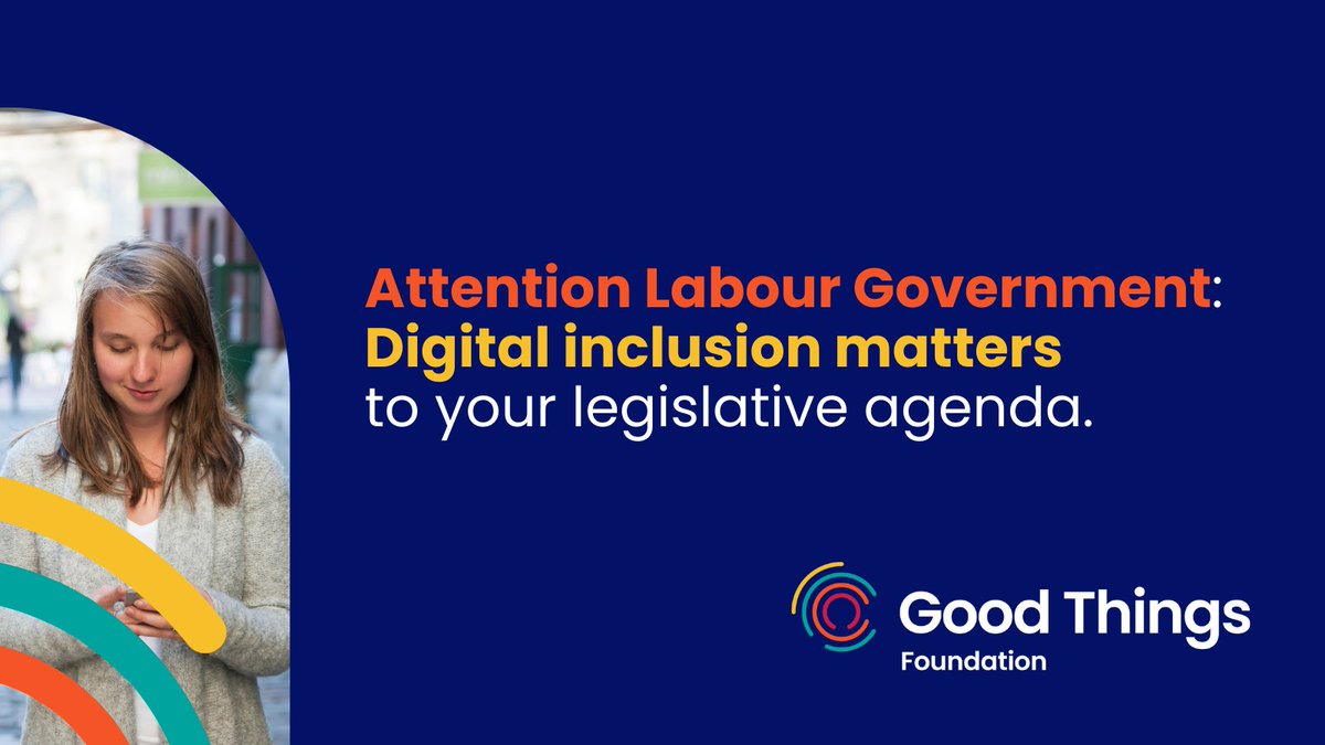 We've said it many times.

We'll say it again (and again, and again): digital inclusion matters to our Government's legislative agenda. 

Read the images below to find out why! ⬇️

#FixTheDigitalDivide