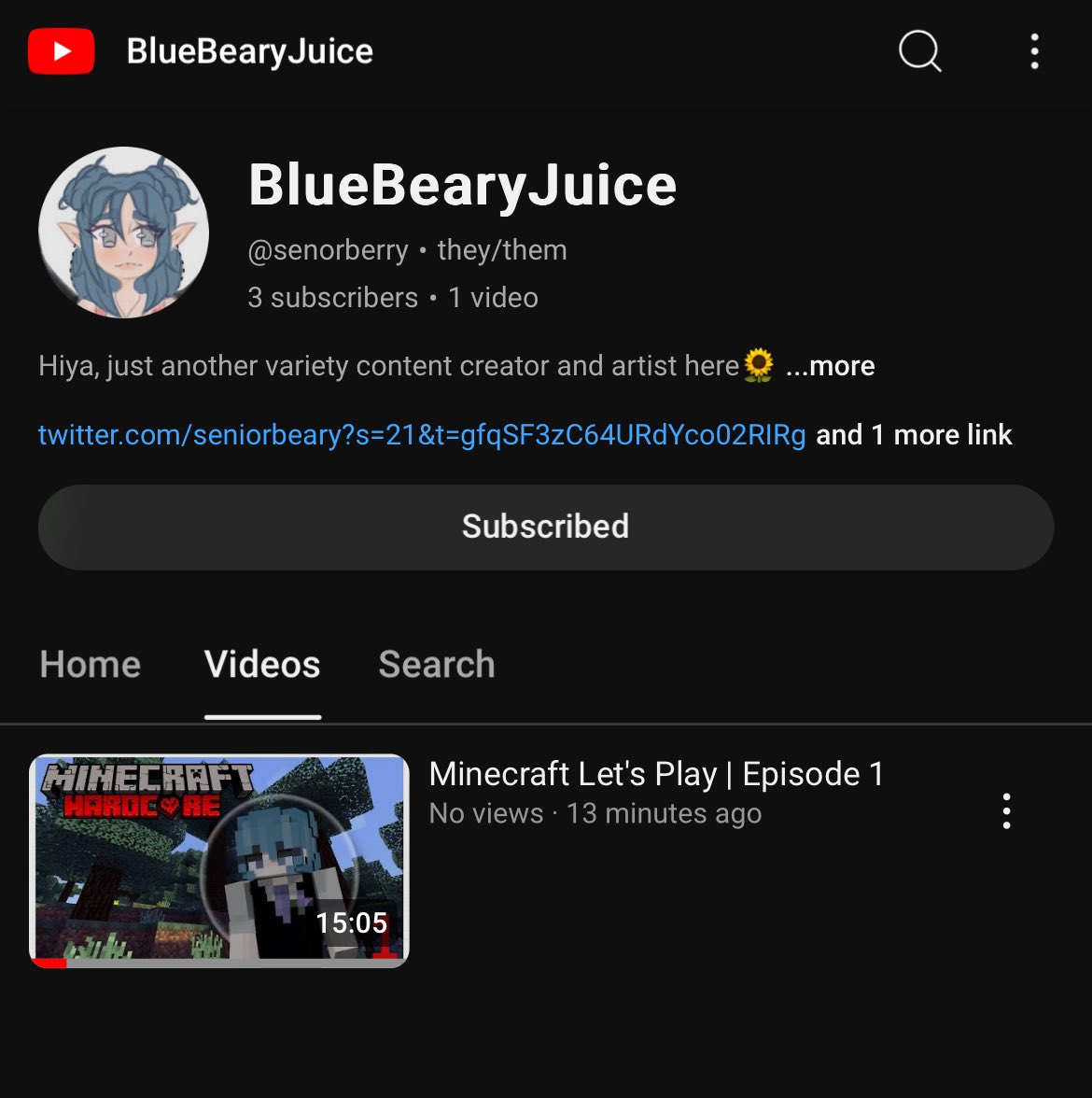 seniorbeary's tweet photo. My first video is out now!!! https://t.co/igWYELtCfM https://t.co/Ri9ikybjOM