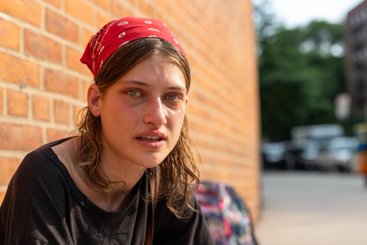 “It’s going on seven years now. I was functioning until I lost my apartment, then my job. I was living with this one couple for a while but they kicked me out. But I try not to think about how long it’s been. I’ve read books about heroin addicts who changed their lives around