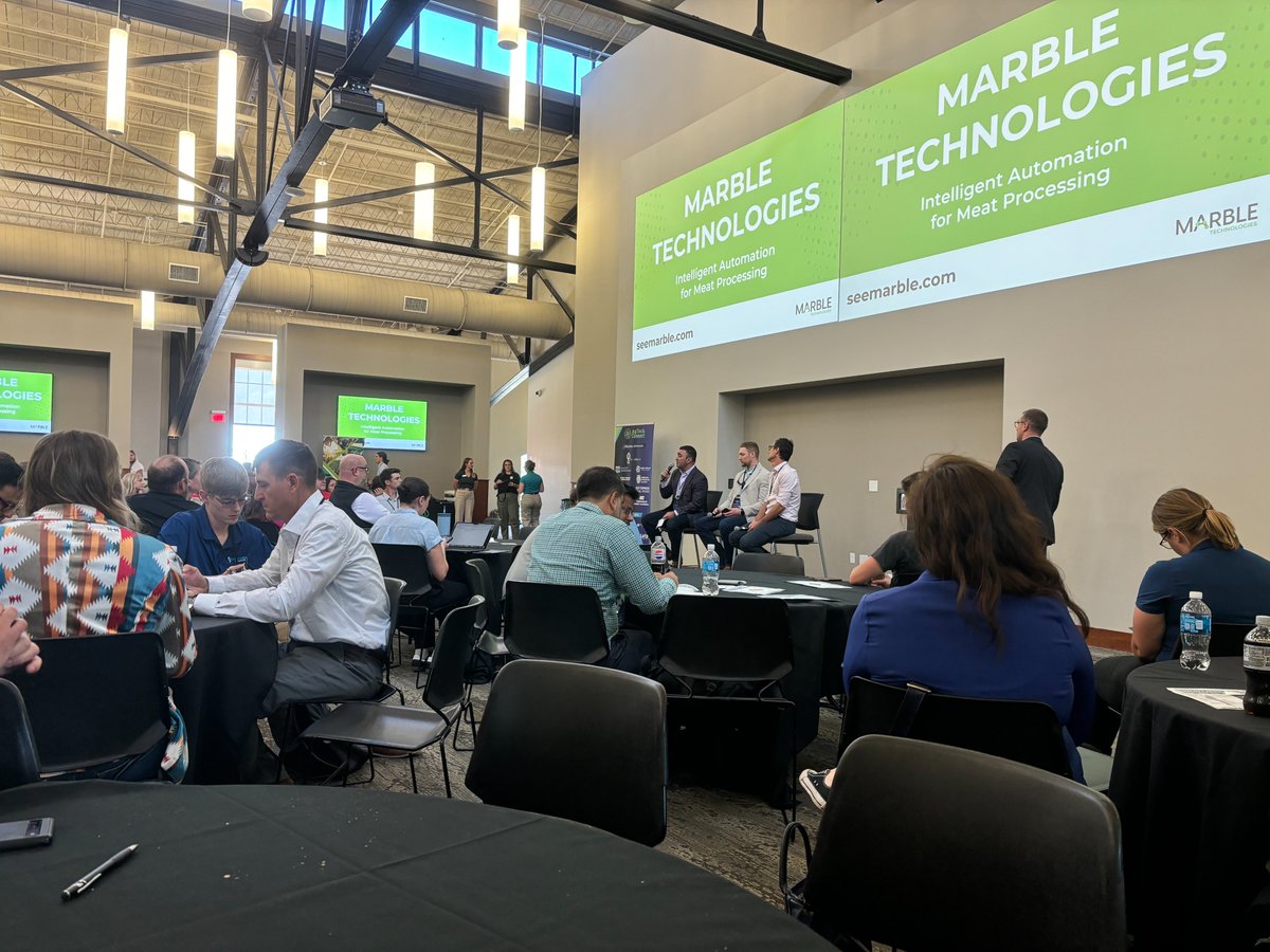SeeMarbleTech's tweet image. Thanks to @NebraskaCombine for inviting Marble to be on the startup panel and lead a roundtable discussion to share our expertise at AgTech Connect today in Lincoln. The event is a great hub for collaboration among startups and stakeholders in the Ag industry.