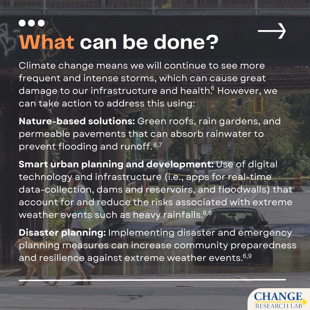 ChangeResLab's tweet photo. More frequent and intense storms across the city demonstrate the impact of climate change on weather and the need to prioritize climate action to protect our communities and make them more resilient. 

#climatechange #rainstorm #onstorm #flooding #toronto #climateaction https://t.co/hZLwvvcBIJ
