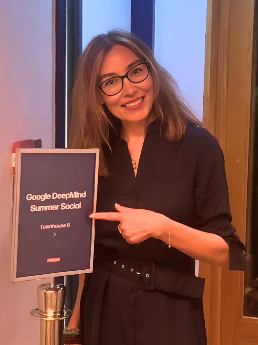 Excited to have been invited to the exclusive <a href="/GoogleDeepMind/">Google DeepMind</a> Summer Social yesterday! 🌟

It was an incredible opportunity to connect with some of the brightest minds in #artificialintelligence and #machinelearning.

Thank you, Google DeepMind, for hosting such a great evening!