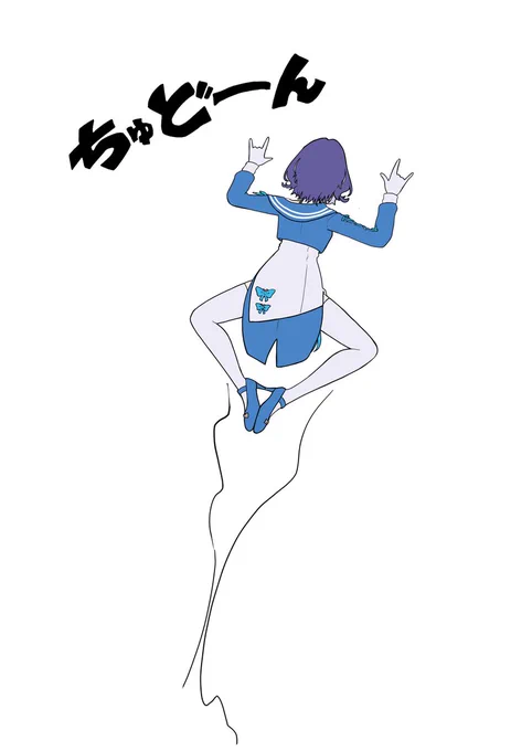 似合いそうだな、と。#いざよ絵 