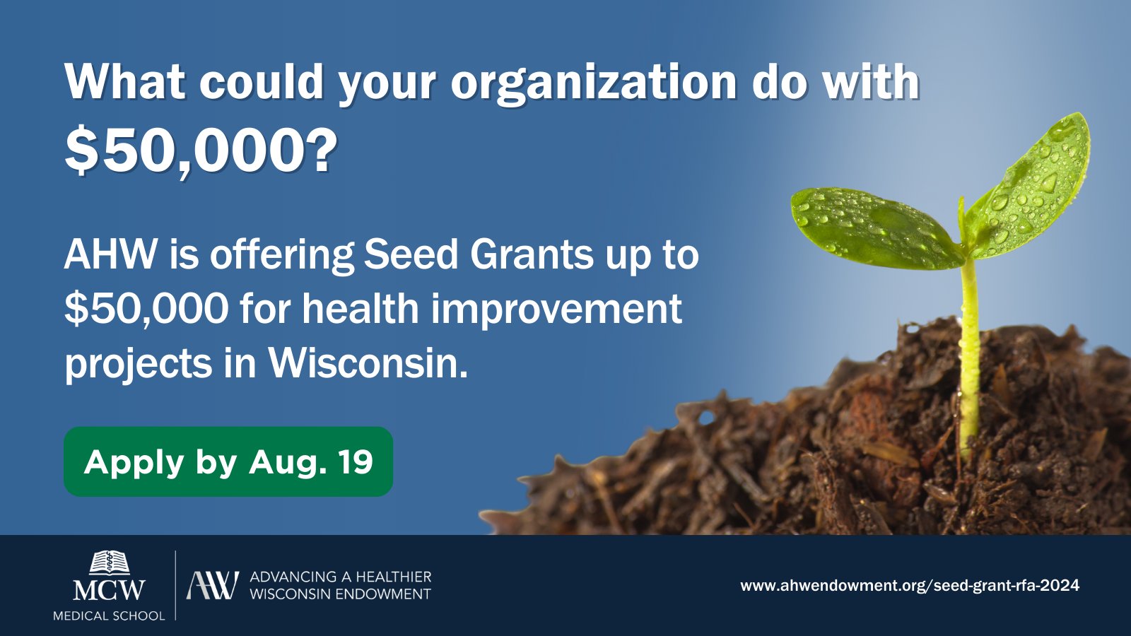 Advancing a Healthier Wisconsin Endowment on X: &ldquo;What could you do 