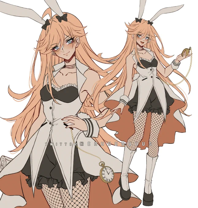 Panty &amp; Stocking x Alice in Wonderland  