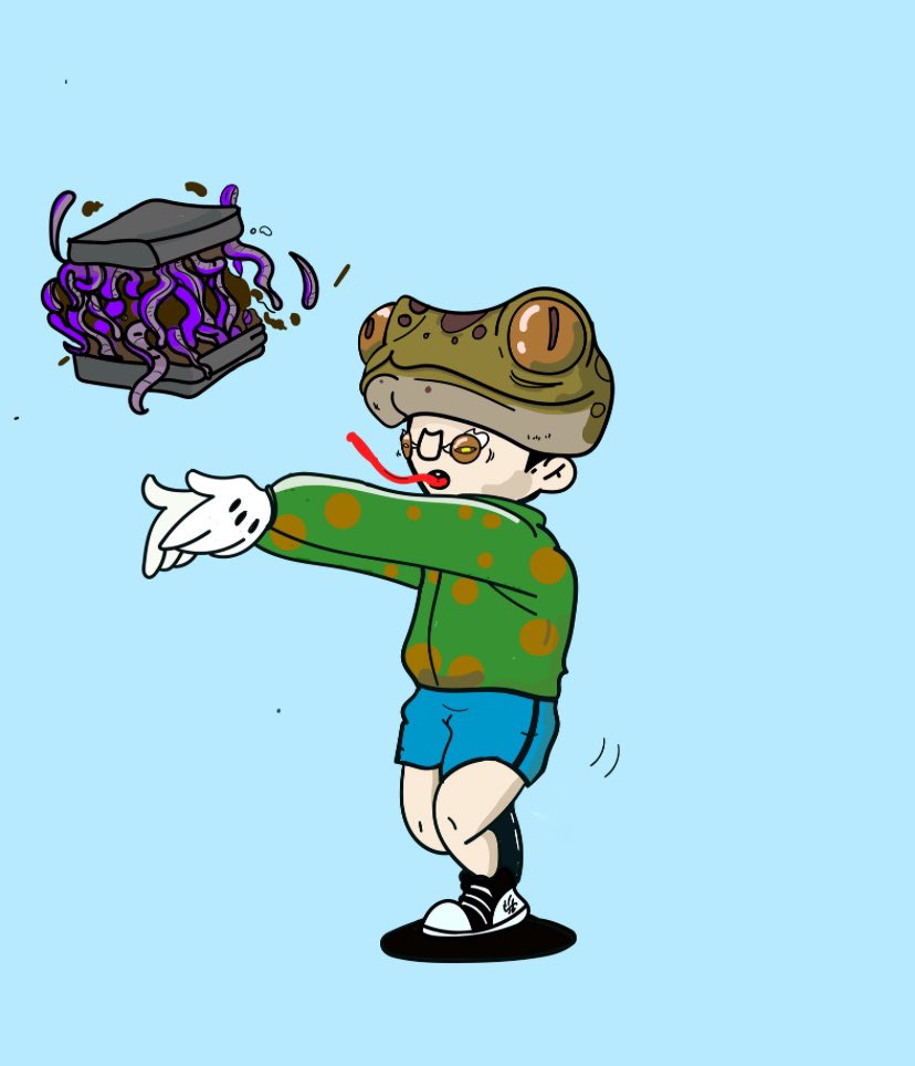 Kideverythingx's tweet photo. froggykid is here!
Check out my first collection on rarible . Happy to share this with you guys hope that you enjoy them !!
Free giveaways soon!
@Kideverythingx 
#kideverything 
#NFT 
#NFTCommuntiy 
#nftart 
#NFTdrops 
#nftgiveaway 
#NFTMarkerplace 
#rarible https://t.co/Ckf464CMXl