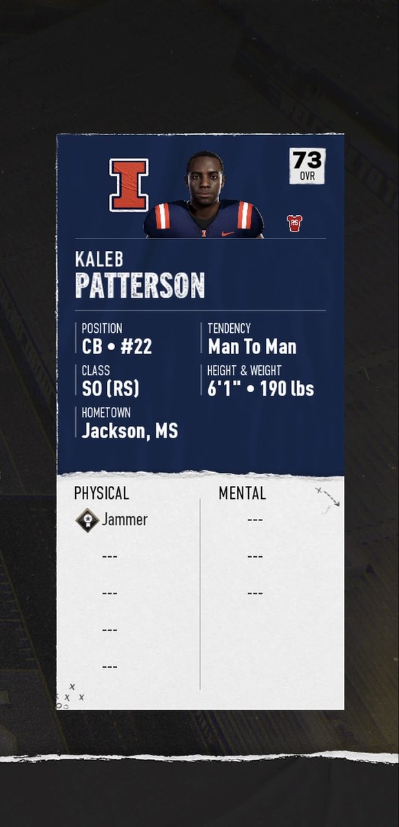 Kaleb Patterson (<a href="/k22patterson/">Kaleb Patterson ✞</a>) ➡️ <a href="/IlliniFootball/">Illinois Football</a>