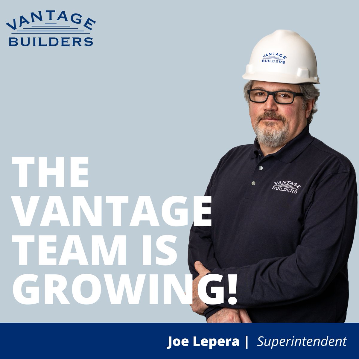 VantageBldrs's tweet photo. Vantage Builders is excited to welcome Joe Lepera as a member of our dependable team of Superintendents! Welcome, Joe!
#WelcomeWednesday #Welcome #NewTeamMember #Growth #NewHire #ConstructionCareers #ConstructionSuperintendent #CareersInConstruction #MAConstruction https://t.co/xgsFLSYNUC