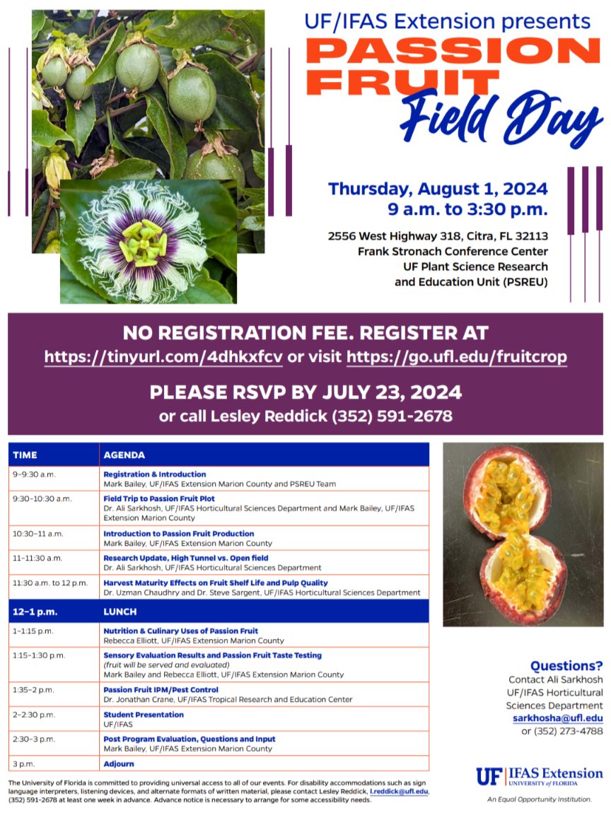 UF Fruit Crops Lab ๐โ๏ธ๐๐๐ณ (@uffruitcrops) on Twitter photo ๐ข Passionfruit Field Day
hos.ifas.ufl.edu/fruitcropsdiveโฆ
<a href="/ufhorticulture/">UF/IFAS Horticultural Sciences</a> <a href="/UF_IFAS/">UF IFAS Solutions</a> <a href="/SouthernSARE/">Southern SARE</a> ๐ข Passionfruit Field Day
hos.ifas.ufl.edu/fruitcropsdiveโฆ
<a href="/ufhorticulture/">UF/IFAS Horticultural Sciences</a> <a href="/UF_IFAS/">UF IFAS Solutions</a> <a href="/SouthernSARE/">Southern SARE</a>